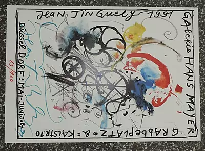Jean Tinguely — Juni 2017 (A145) - Auktionsstart: 19.6.2017, 14:50 — Schuler Auktionen