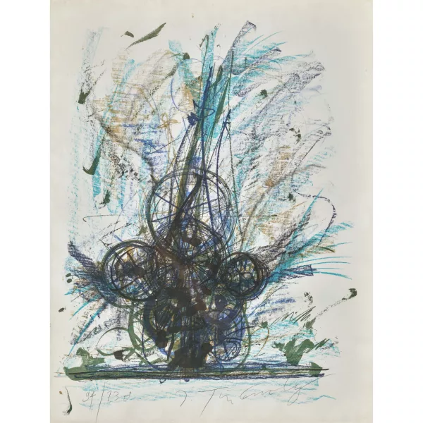 Jean Tinguely — "Fontaine Jo Siffert".