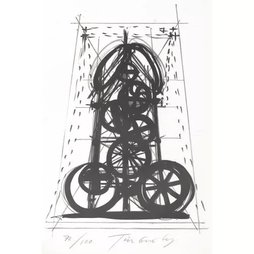 Jean Tinguely — Maschinenkonstruktion.