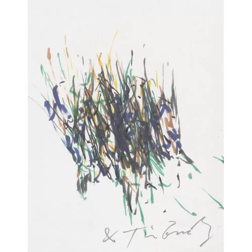 Jean Tinguely — "Meta-matic".