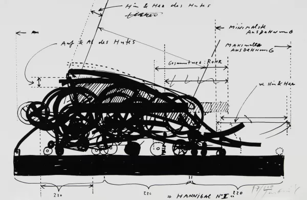 Jean Tinguely — Hannibal II, 1967