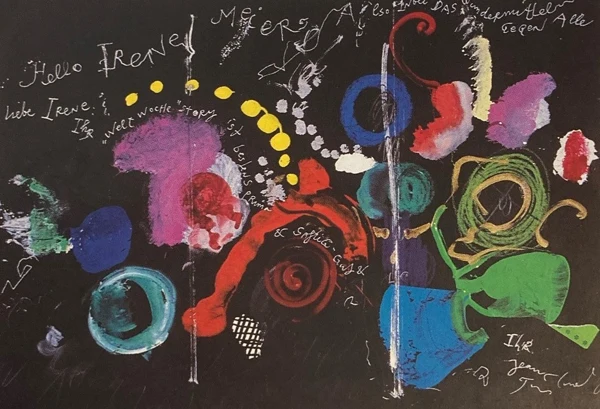 Jean Tinguely — Liebe Irene, 1989