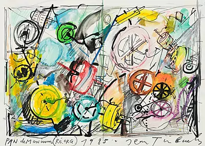 Jean Tinguely — Dezember 2016 (A143) - Auktionsstart: 16.12.2016, 15:20 — Schuler Auktionen