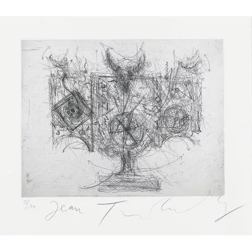 Jean Tinguely — Maschinenkonstruktion.