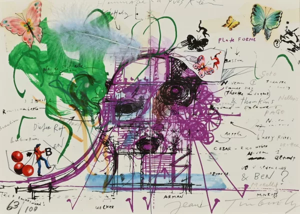 Jean Tinguely — Hommage à Yves Klein, 1969