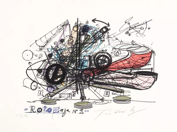 Jean Tinguely — Rotozaza n°1