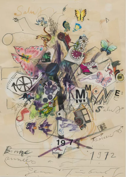 Jean Tinguely — Bonne année",
