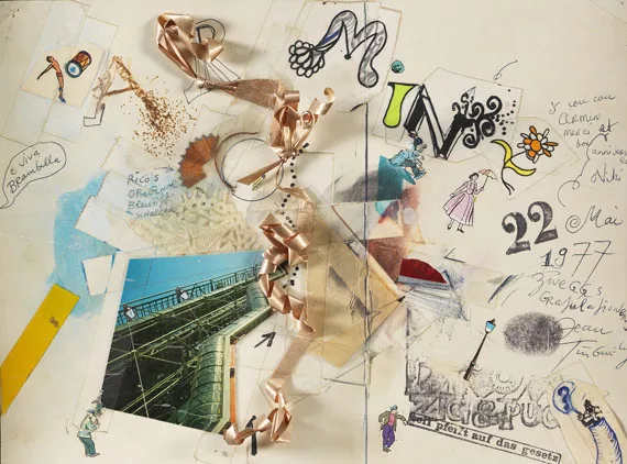 Jean Tinguely — Brief für Armin