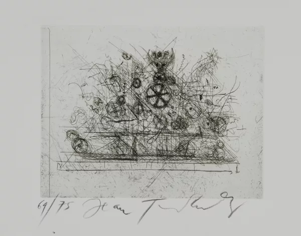 Jean Tinguely — Mappe. Moskau, 1990