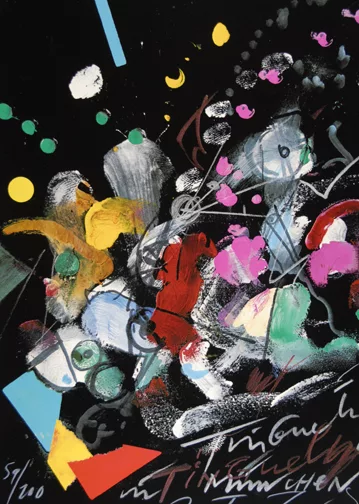 Jean Tinguely — Komposition