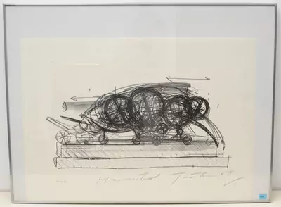 Jean Tinguely — September 2020 (A158) - Auktionsstart: 14.9.2020, 13:40 — Schuler Auktionen