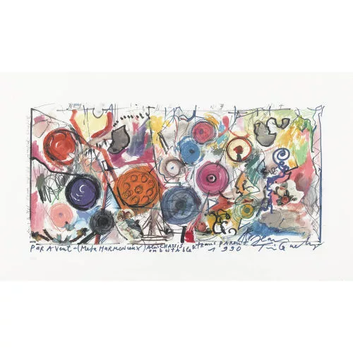 Jean Tinguely — "Par à Vent, Meta...".