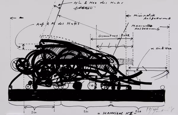 Jean Tinguely — Hannibal II, 1967