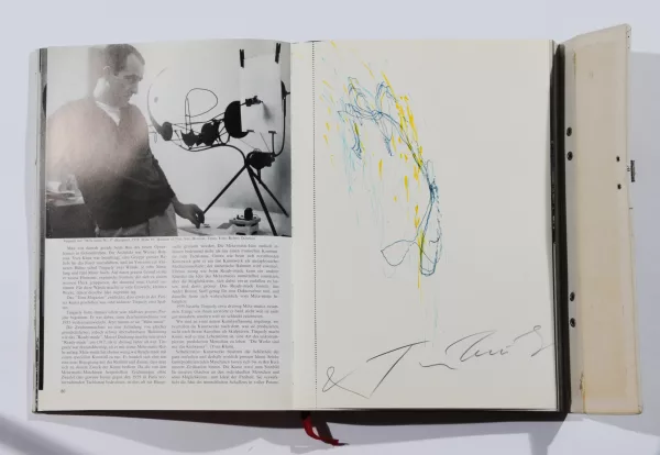 Jean Tinguely — Buch. K.G. Pontus Hultén. Jean Tinguely, Méta, 1972