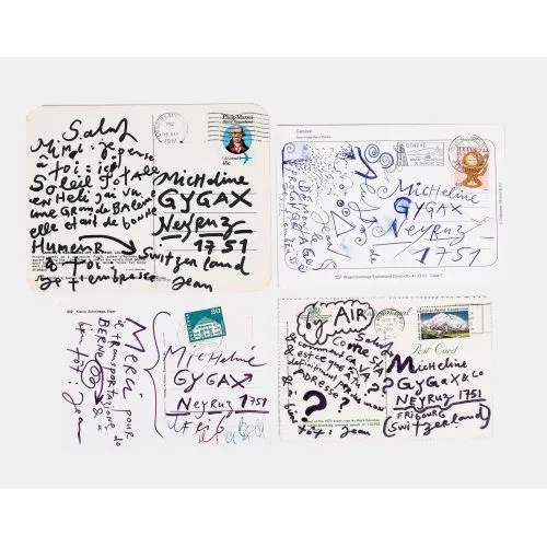Jean Tinguely — Autografen.