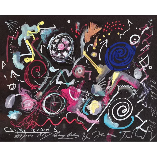 Jean Tinguely — "Pro Progin".