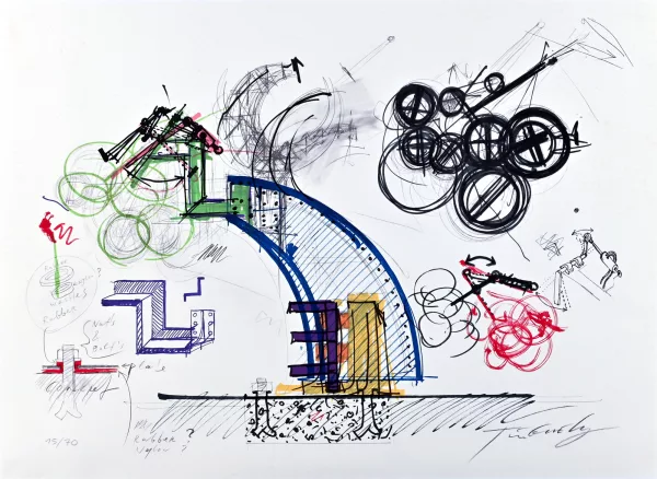 Jean Tinguely — Rubber Nylon, 1975