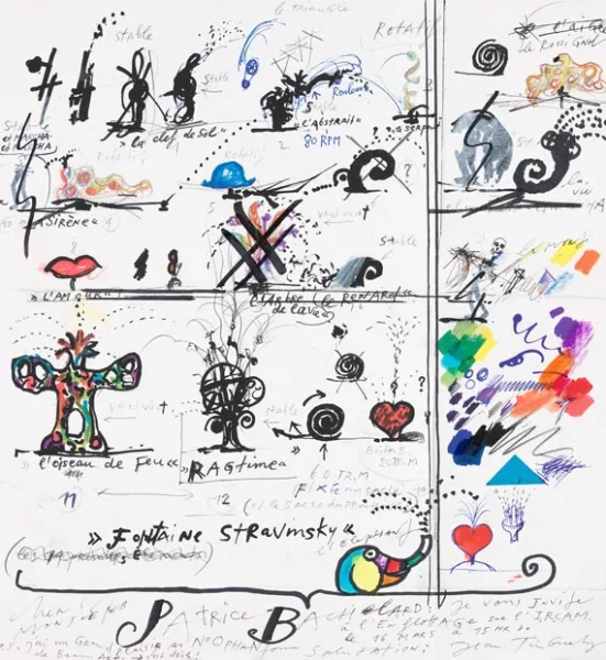 Jean Tinguely — Fontaine Stravinsky