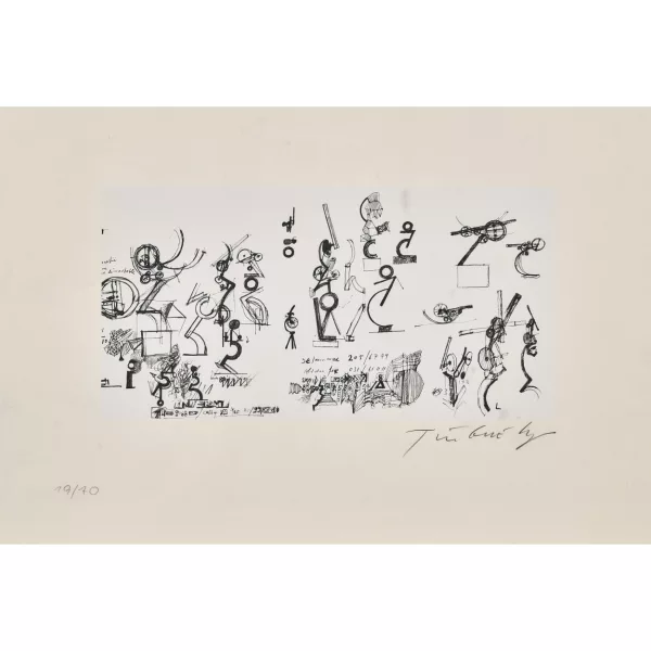 Jean Tinguely — Konstruktionen.
