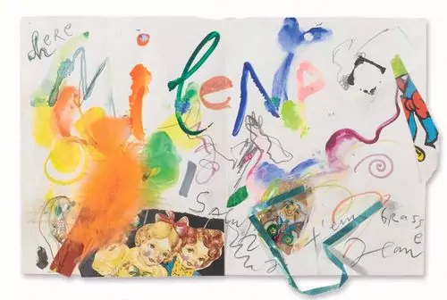 JEAN TINGUELY — Bildbrief an Milena. Um 1990. — Koller Auktionen