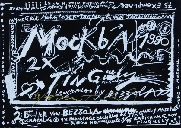 Jean Tinguely — Mappe. Moskau, 1990