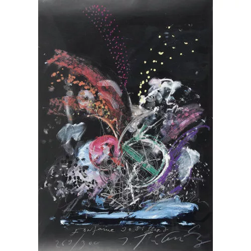 Jean Tinguely — "Fontaine Jo Siffert".