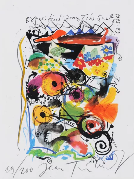 Jean Tinguely — Exposition Jean Tinguely, 1988-89