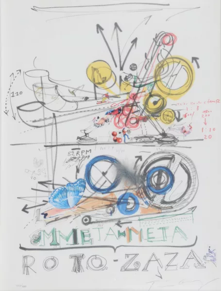 Jean Tinguely — Rotozaza I, 1967