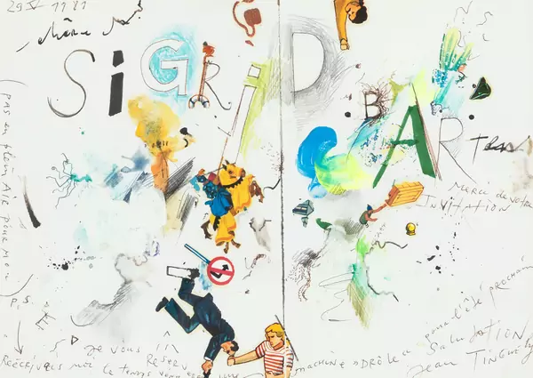 Jean Tinguely — "Chère Sigrid". 1981. — Schuler Auktionen