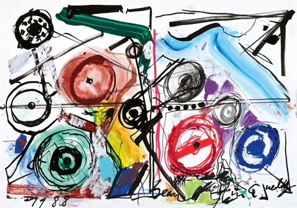 Jean Tinguely — Ohne Titel, 1988
