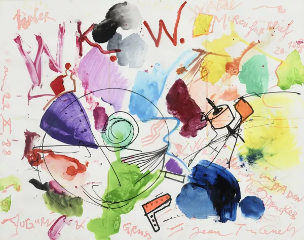 Jean Tinguely — Lieber W.K.W