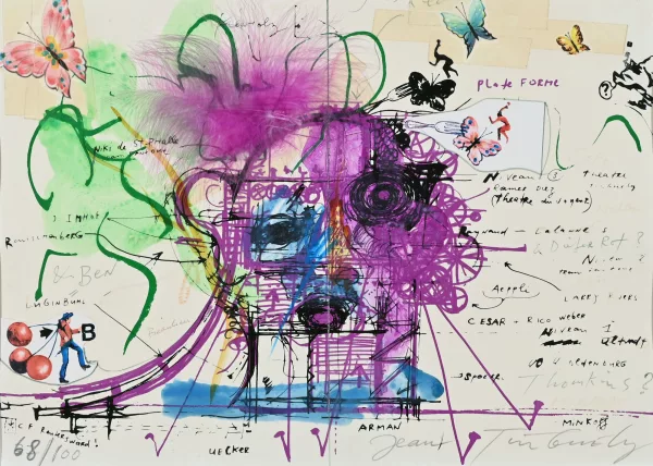 Jean Tinguely — Hommage à Yves Klein, 1969
