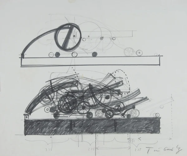 Jean Tinguely — Ohne Titel (Hannibal II), um 1967