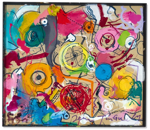 Jean Tinguely — Méta Harmonie mit Luft & Durchsichtigkeit, 1990