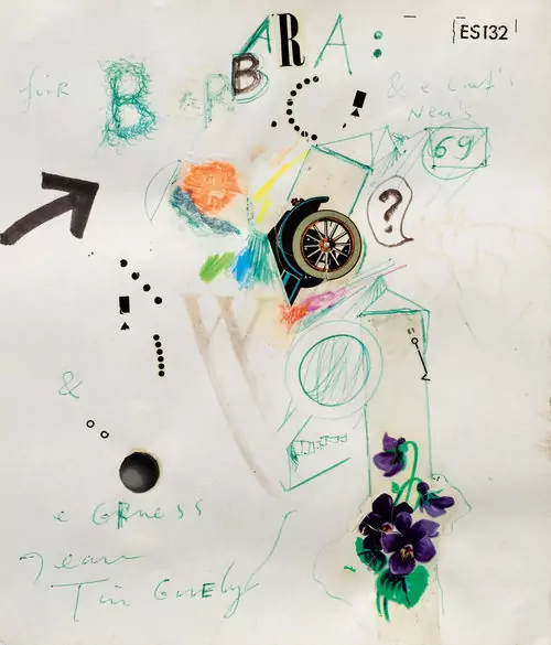 TINGUELY, JEAN — For Barbara. 1969. — Koller Auktionen