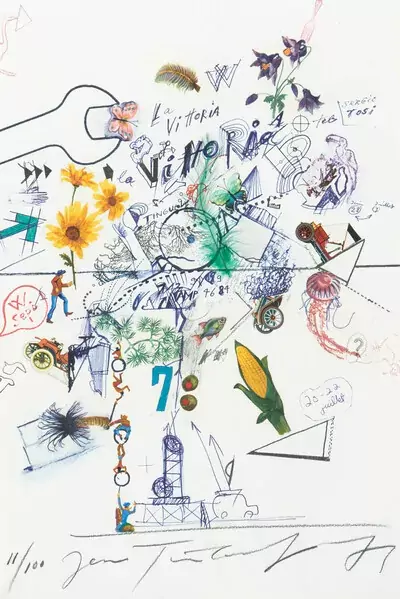 Jean Tinguely — Juni 2025 (A177) - Auktionsstart: 18.6.2025, 09:00 — Schuler Auktionen