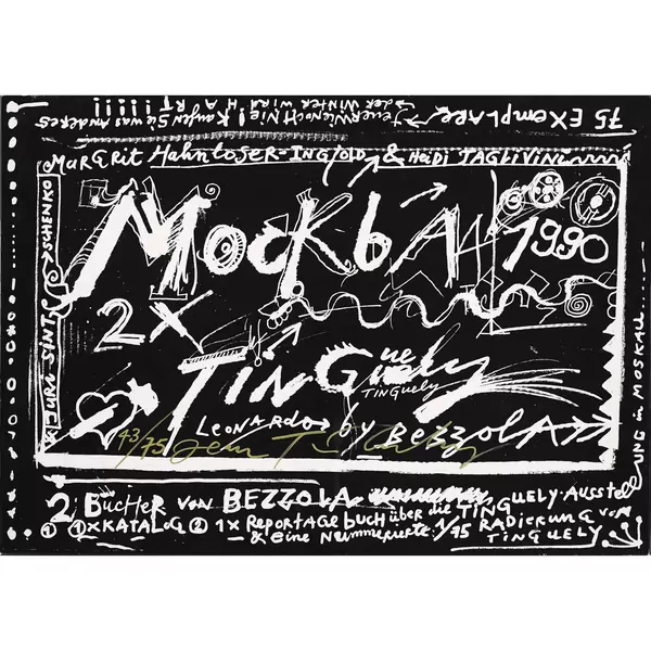 "Tinguely in Moskau (Mockba)"