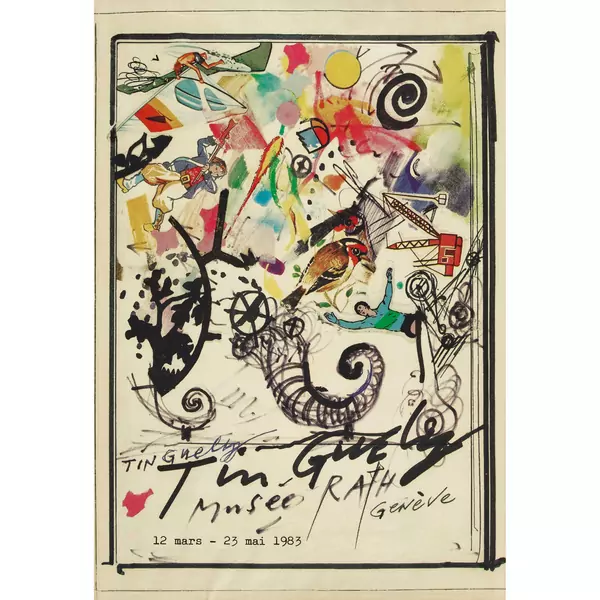 "Tinguely Musée Rath Genève 1983"