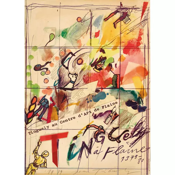 "Tinguely au Centre d'Art de Flaine 1979"