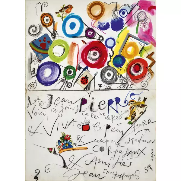 "Bildbrief (Cher Jean Pierre)"