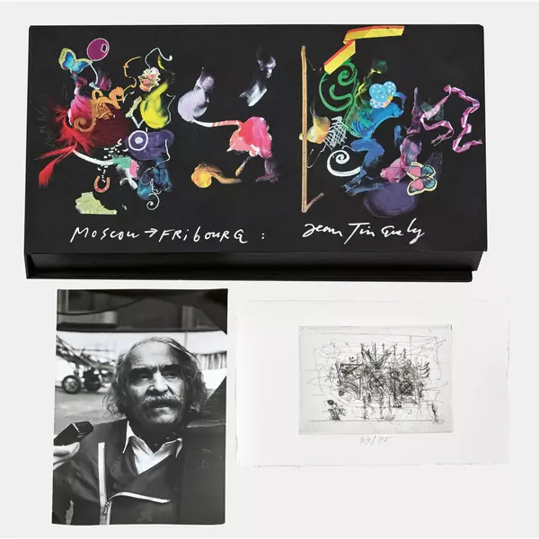 Leonardo Bezzola: "Jean Tinguely: Fribourg-Moscou-Fribourg"