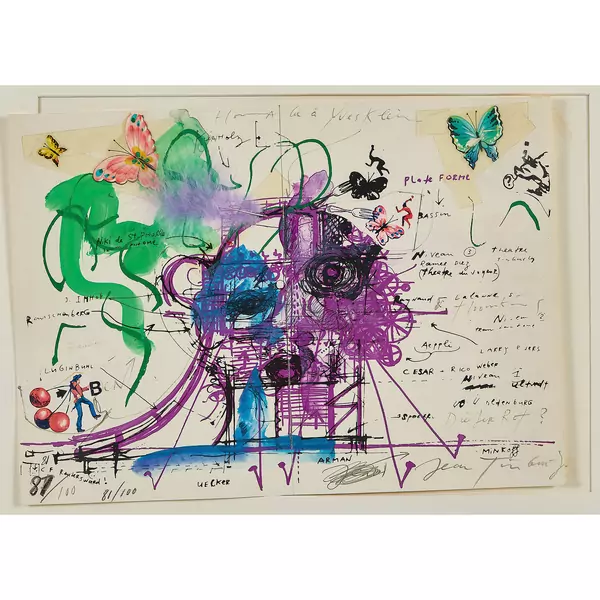 "Hommage à Yves Klein"