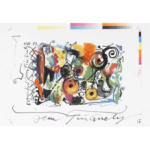 Jean Tinguely — "Exposition Jean Tinguely".