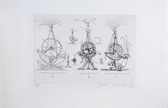 Jean Tinguely — Fontaines A.B.C.