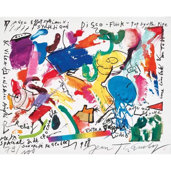 Jean Tinguely — "Disco-Funk-Pop".