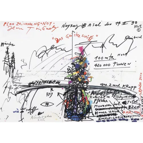 Jean Tinguely — "Das Geisterschiff".