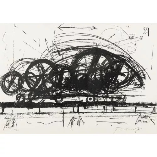 Jean Tinguely — Maschinenkonstruktion.