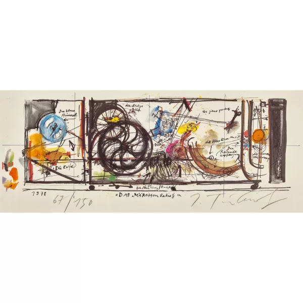 Jean Tinguely — "Das Märchenrelief".