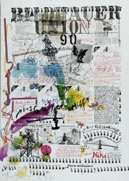 Jean Tinguely — Bildhauer-Union, 1990