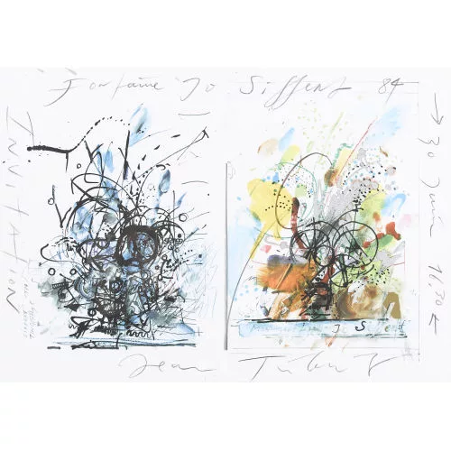 Jean Tinguely — "Fontaine Jo Siffert".